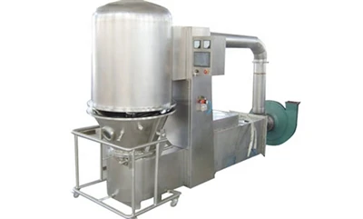 Proses operasi granulasi katil fluidized